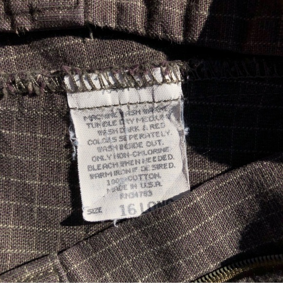 Vintage 90’s Lee Small Check Pants Made in USA - Picture 5 of 10